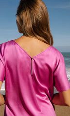 Verona Reversible Silk Blouse