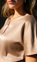 Verona Reversible Silk Blouse