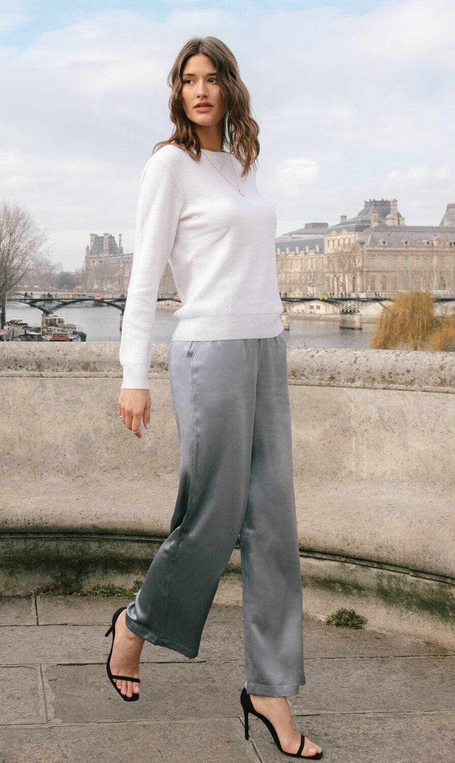 Vicenza Silk Pants