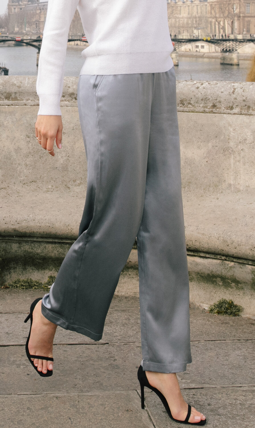 Vicenza Silk Pants