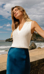 Vivienne Silk Knit Tank