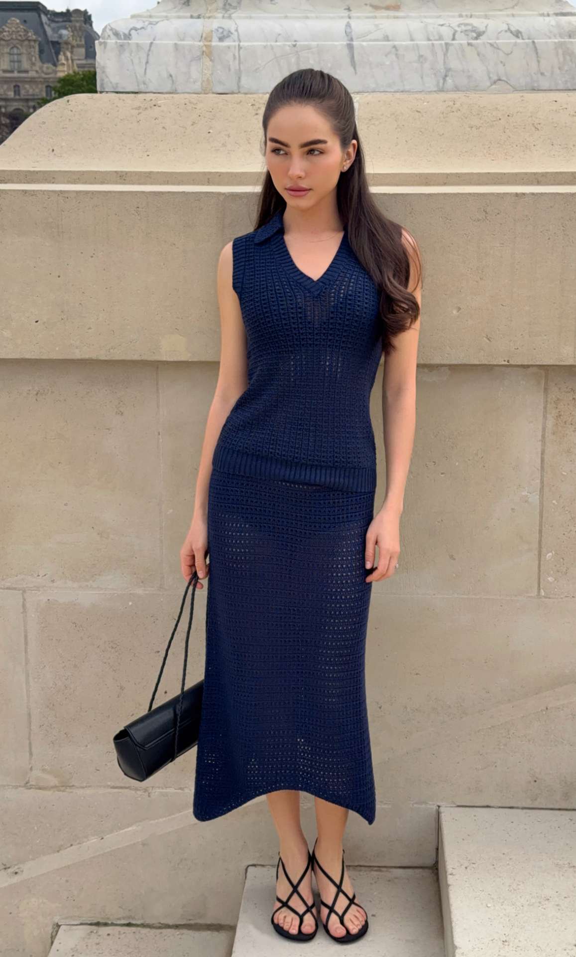Vivienne Silk Knit Skirt