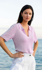 Waverly Knit Polo - Silk & Cashmere