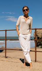Waverly Knit Polo - Silk & Cashmere