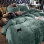 Amorgos Fine Velvet Bedding Set