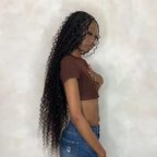Deep Wave Bulk Hair Extensions for Braiding