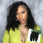 Deep Wave Bulk Hair Extensions for Braiding