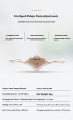 Smart Rechargeable Head Massager – Stepless Speed Control