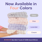 Bubble Bath Towels (4-Pack)