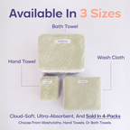 Cloud Plush Hand Towels (4-Pack)