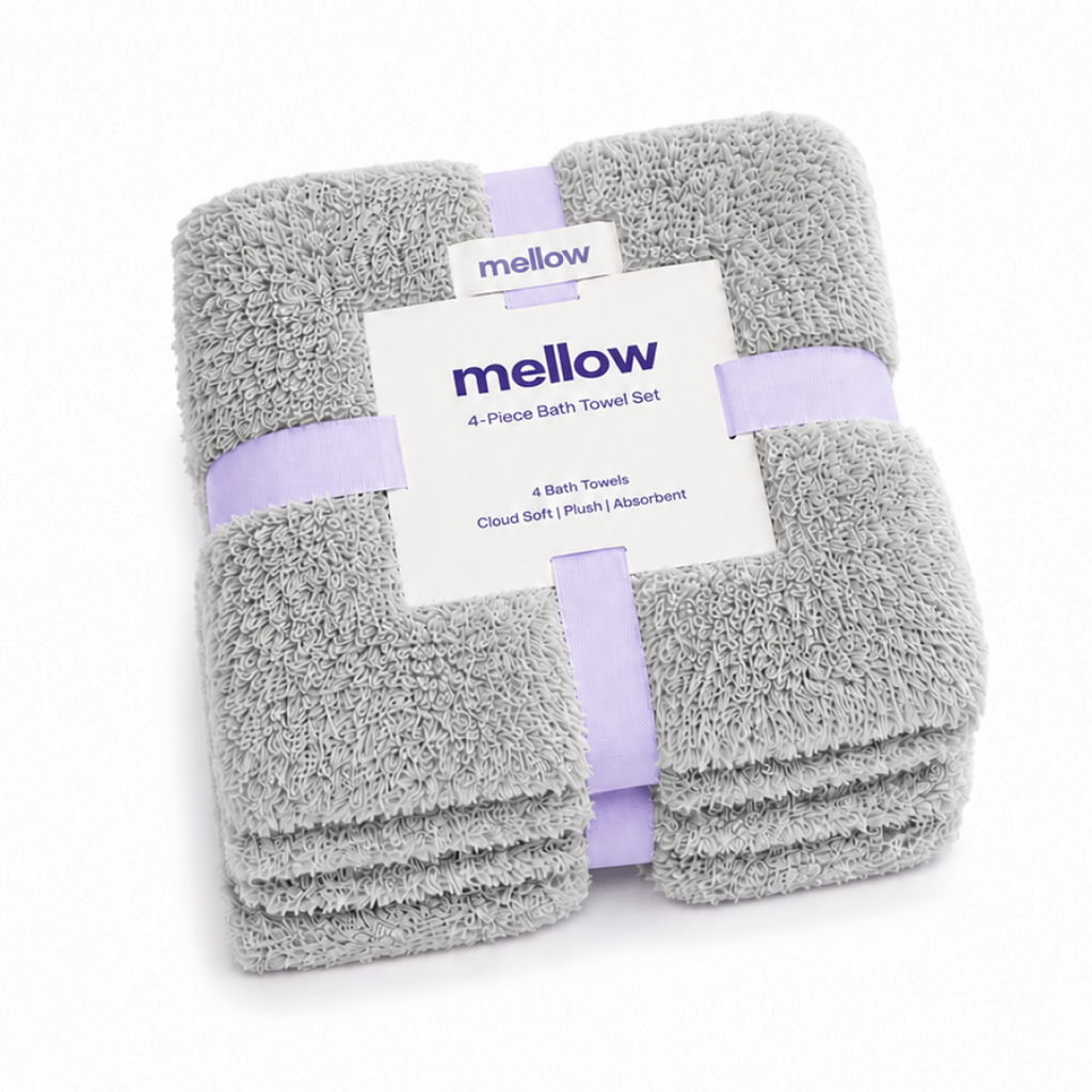 Cloud Plush Bath Towels (4-Pack)