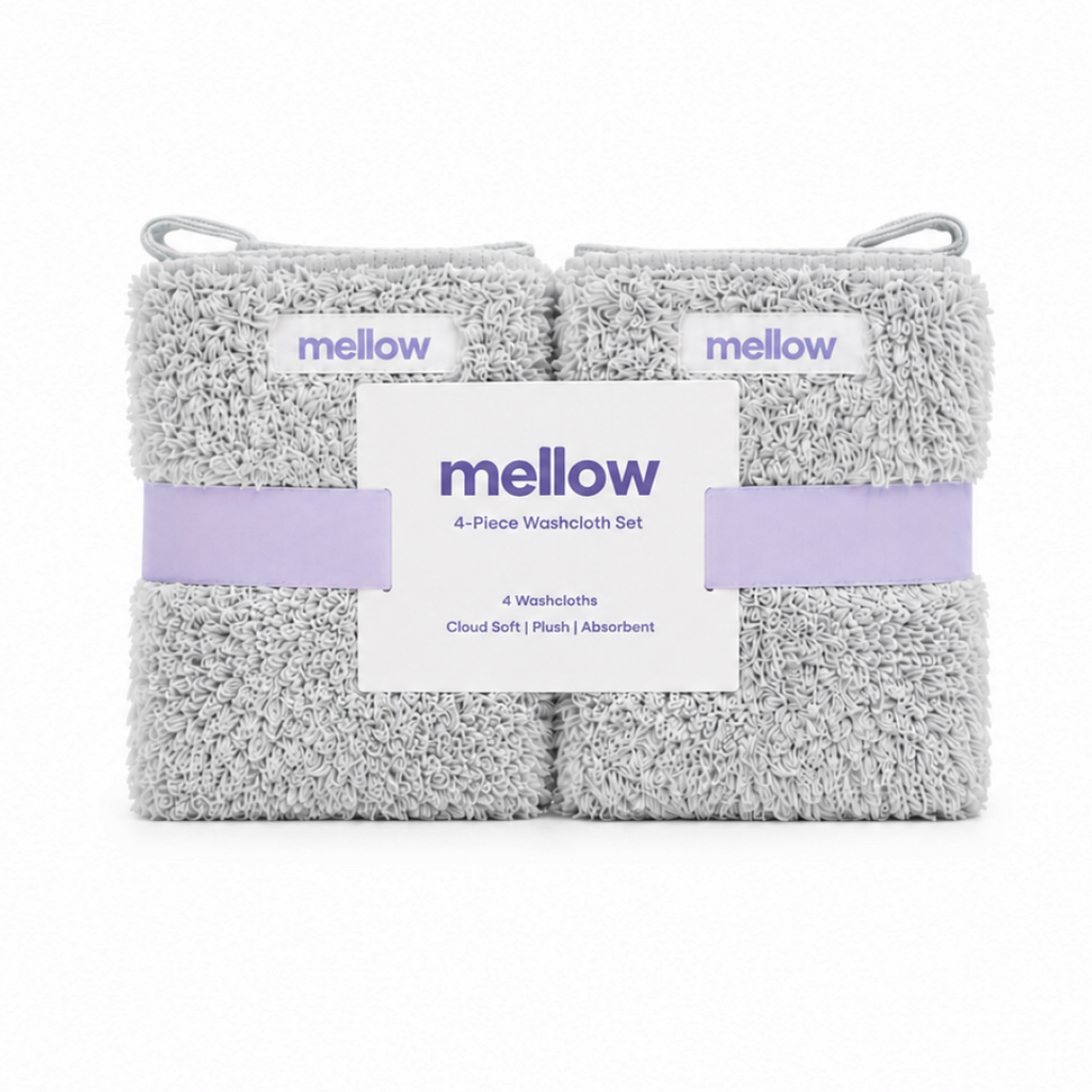 Cloud Plush Washcloths (4-Pack)