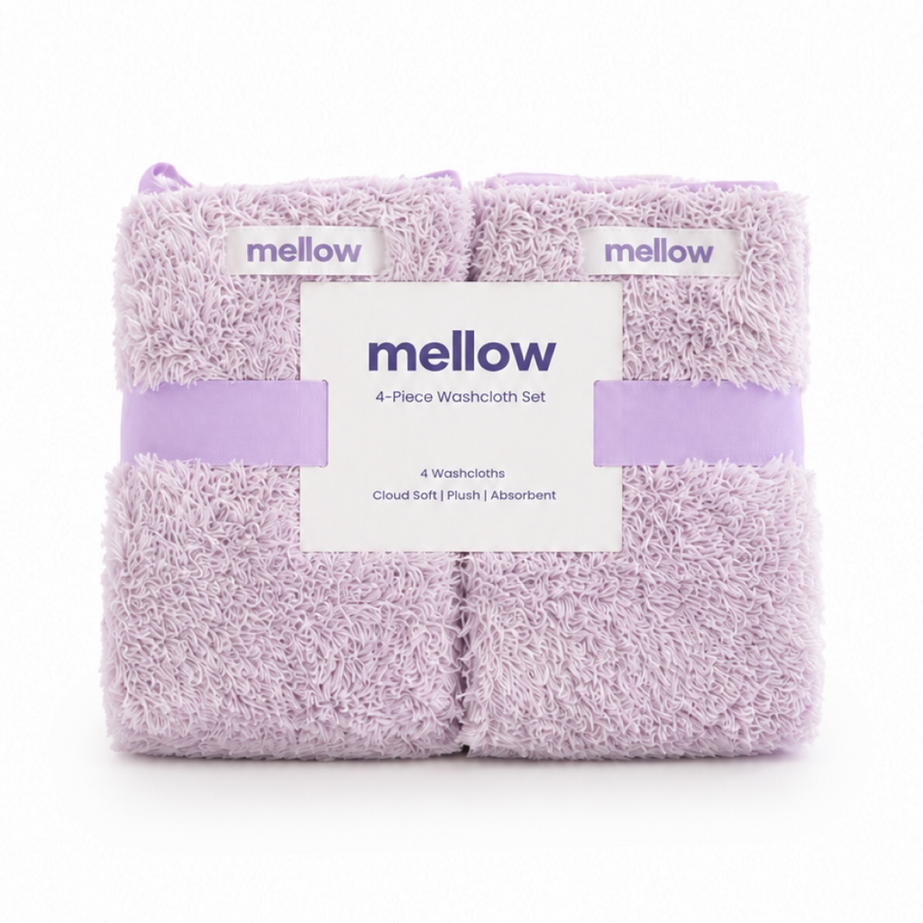 Cloud Plush Washcloths (4-Pack)