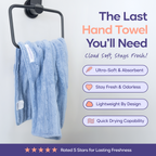 Ribbed Hand Towels (4-Pack)