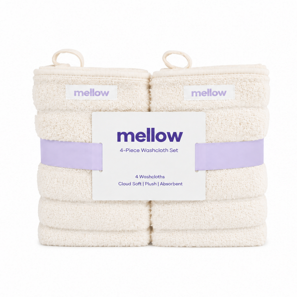 Ribbed Washcloths (4-Pack)